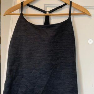 OV Cropped Tech Sweat Tank w/ Bra
